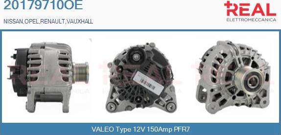 REAL 20179710OE - Alternateur droxauto.com