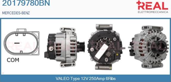 REAL 20179780BN - Alternateur droxauto.com