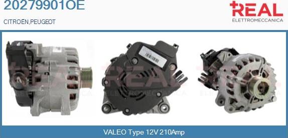 REAL 20279901OE - Générateur démarreur droxauto.com