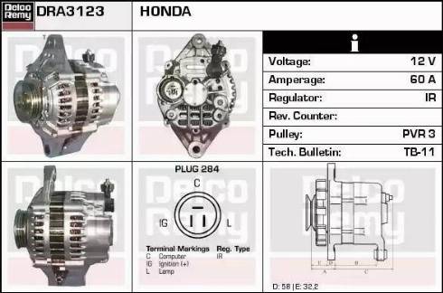 Remy DRA3123 - Alternateur droxauto.com