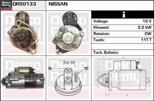 Remy DRS0133 - Démarreur droxauto.com