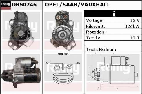 Remy DRS0246 - Démarreur droxauto.com