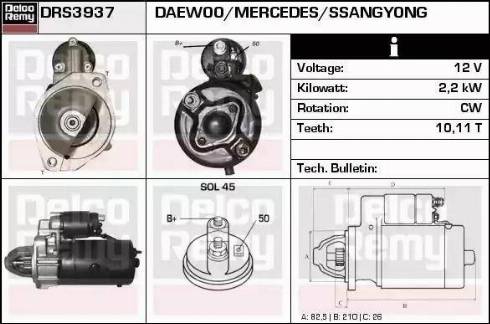 Remy DRS3937 - Démarreur droxauto.com