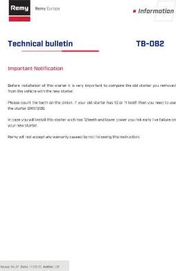 Remy DRT1360X - Démarreur droxauto.com