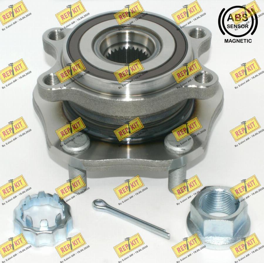 REPKIT RKB2848 - Kit de roulements de roue droxauto.com