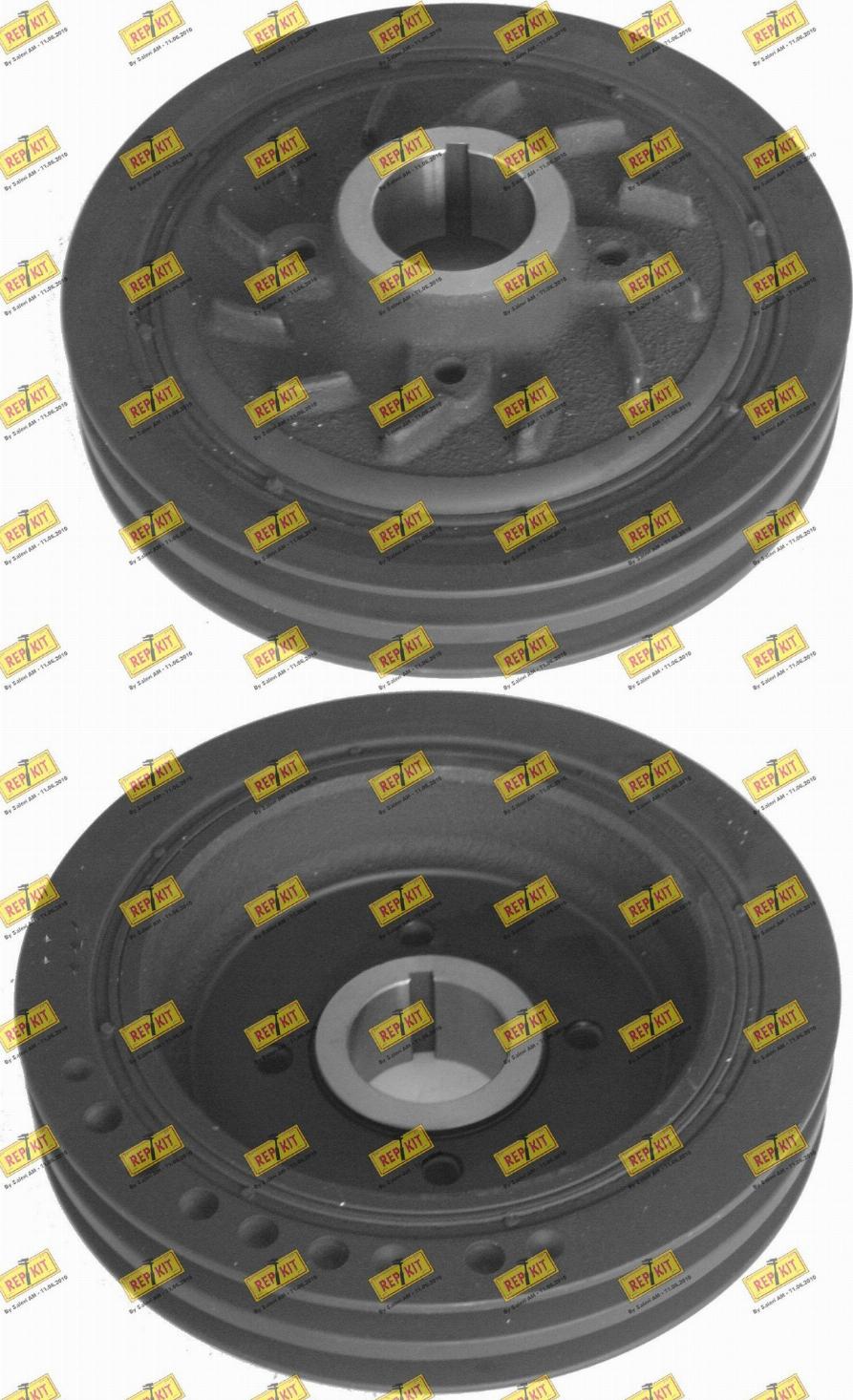 REPKIT RKT9155 - Poulie, vilebrequin droxauto.com