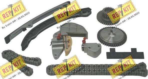 REPKIT RKT89156K - Kit de distribution par chaîne droxauto.com
