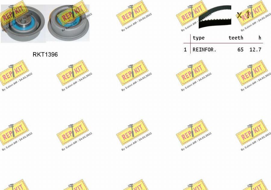 REPKIT RKTK0998 - Kit de distribution droxauto.com