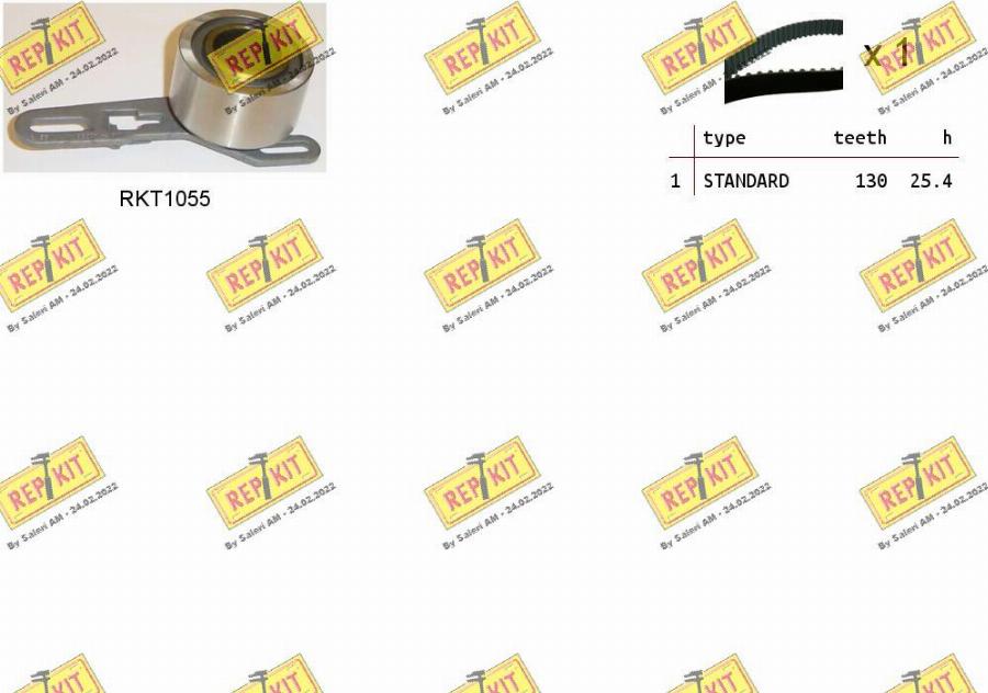 REPKIT RKTK0872 - Kit de distribution droxauto.com