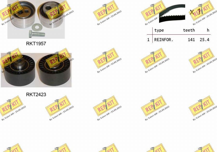 REPKIT RKTK1303 - Kit de distribution droxauto.com