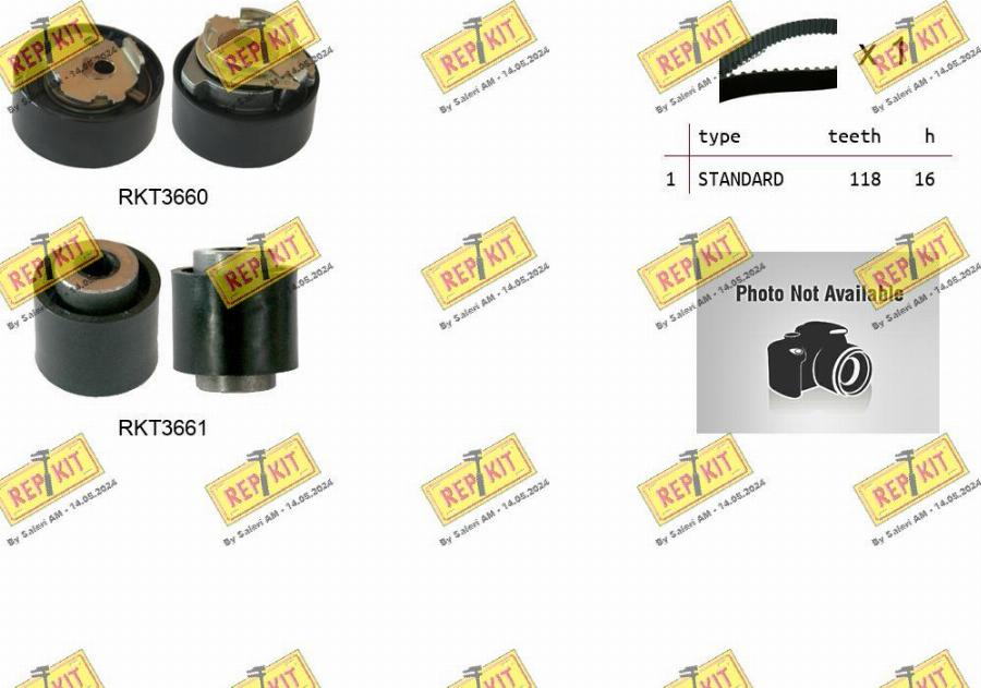 REPKIT RKTK1308 - Kit de distribution droxauto.com