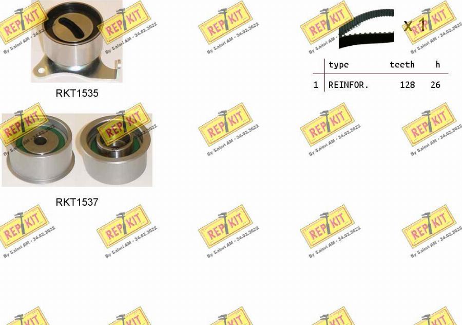 REPKIT RKTK1225 - Kit de distribution droxauto.com