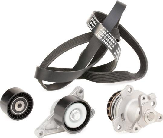 RIDEX 4172P0038 - Pompe à eau+Jeu de courroie trapézoïdale à nervures droxauto.com