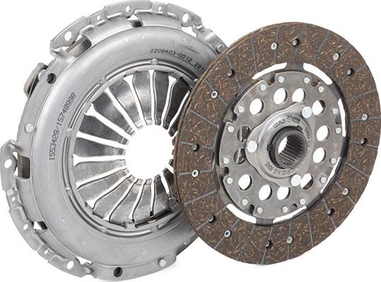RIDEX 479C0880 - Kit d'embrayage droxauto.com