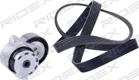 RIDEX 542R0553 - Jeu de courroies trapézoïdales à nervures droxauto.com