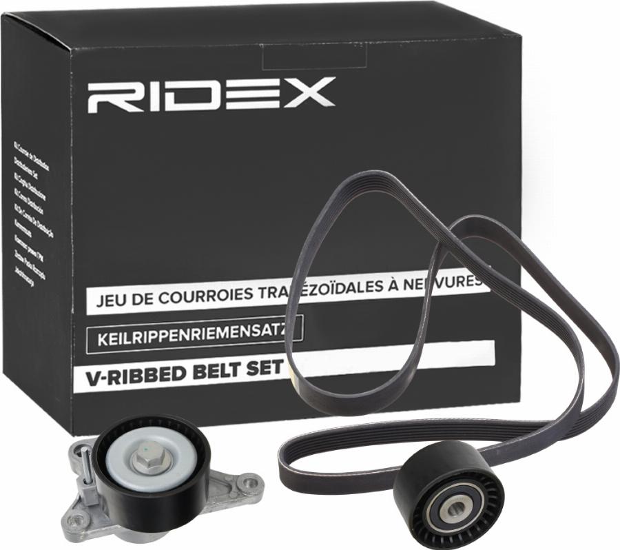 RIDEX 542R0504 - Jeu de courroies trapézoïdales à nervures droxauto.com