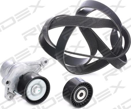 RIDEX 542R0022 - Jeu de courroies trapézoïdales à nervures droxauto.com