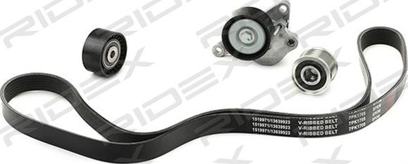 RIDEX 542R0141 - Jeu de courroies trapézoïdales à nervures droxauto.com