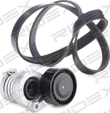 RIDEX 542R0108 - Jeu de courroies trapézoïdales à nervures droxauto.com