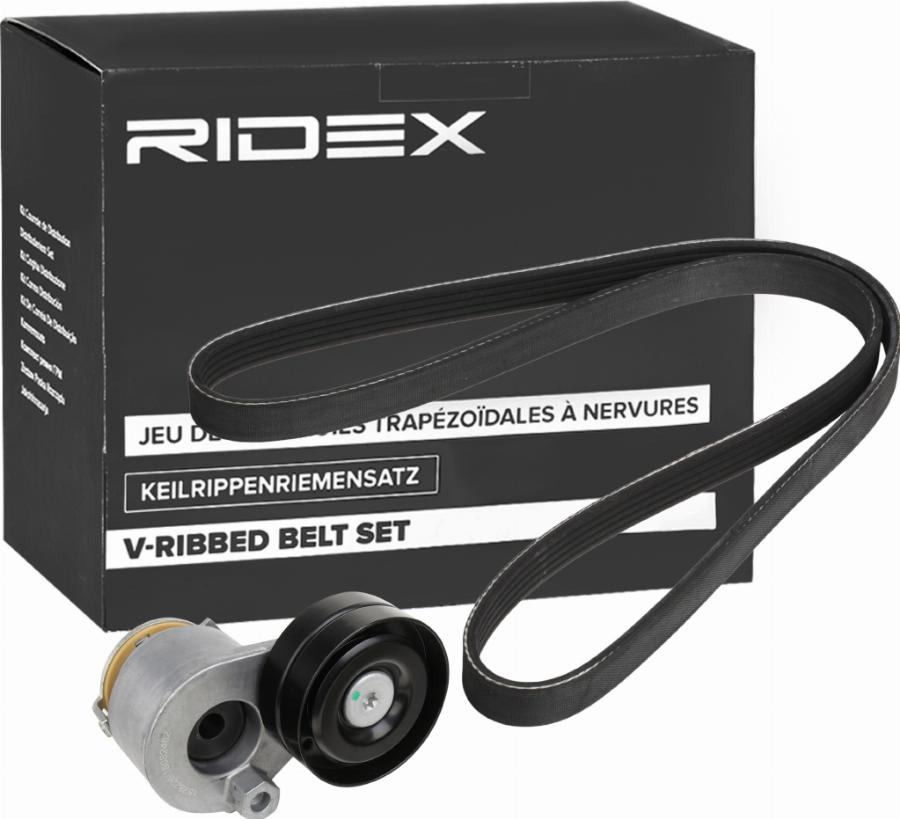 RIDEX 542R0179 - Jeu de courroies trapézoïdales à nervures droxauto.com