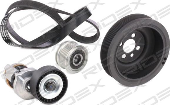RIDEX 542R0708 - Jeu de courroies trapézoïdales à nervures droxauto.com
