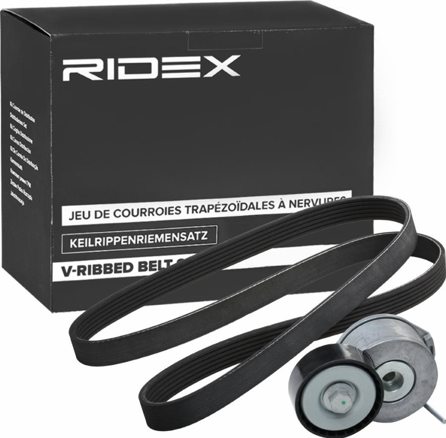 RIDEX 542R0739 - Jeu de courroies trapézoïdales à nervures droxauto.com