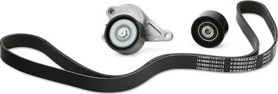 RIDEX 542R0726 - Jeu de courroies trapézoïdales à nervures droxauto.com