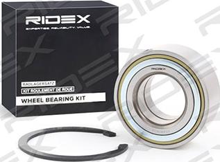 RIDEX 654W0624 - Kit de roulements de roue droxauto.com