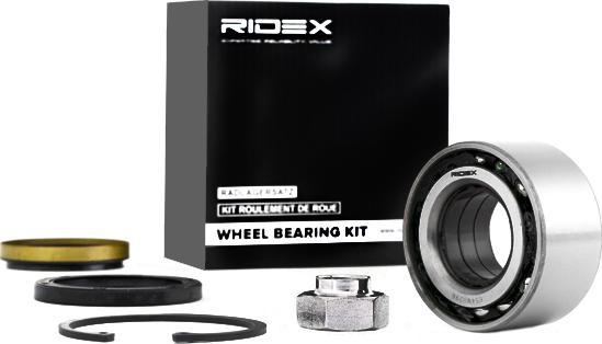 RIDEX 654W0296 - Kit de roulements de roue droxauto.com