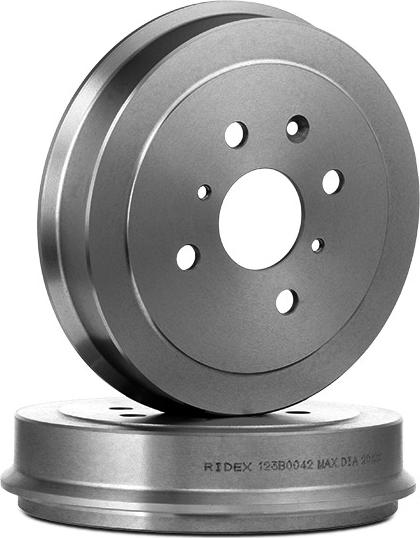 RIDEX 123B0042 - Tambour de frein droxauto.com