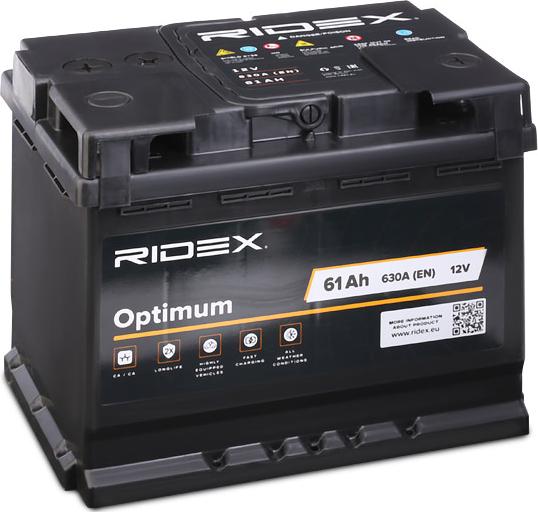 RIDEX 1S0008 - Batterie de démarrage droxauto.com
