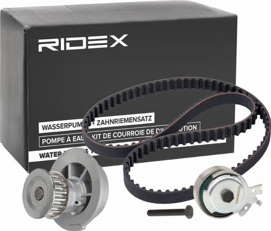 RIDEX 3096W0249 - Pompe à eau + kit de courroie de distribution droxauto.com