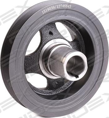 RIDEX 3213B0136 - Poulie, vilebrequin droxauto.com