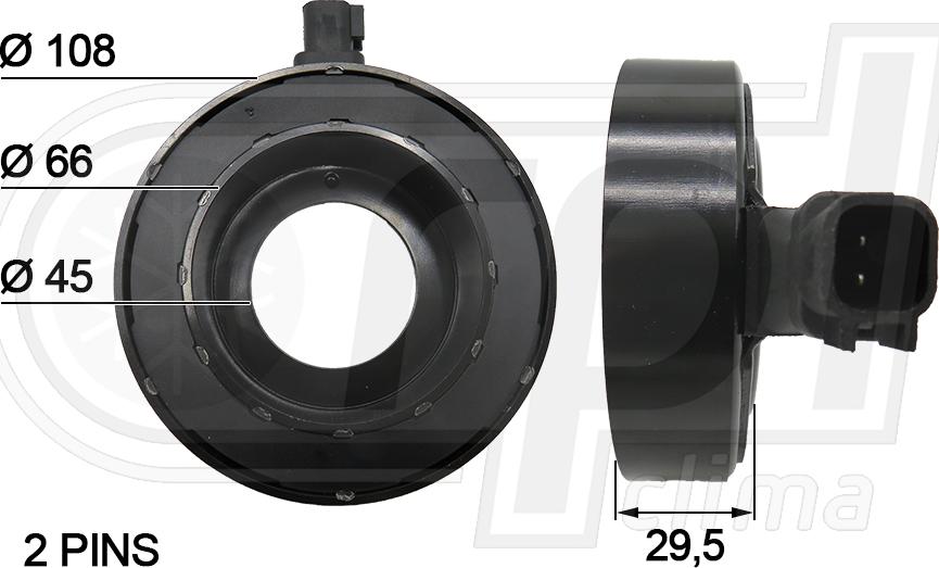 RPL QUALITY APBOFD0010 - Bobine, compresseur-embrayage magnétique droxauto.com