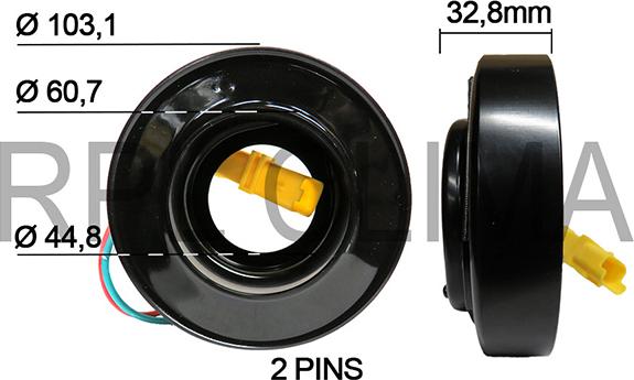 RPL QUALITY APBOSD0017 - Bobine, compresseur-embrayage magnétique droxauto.com