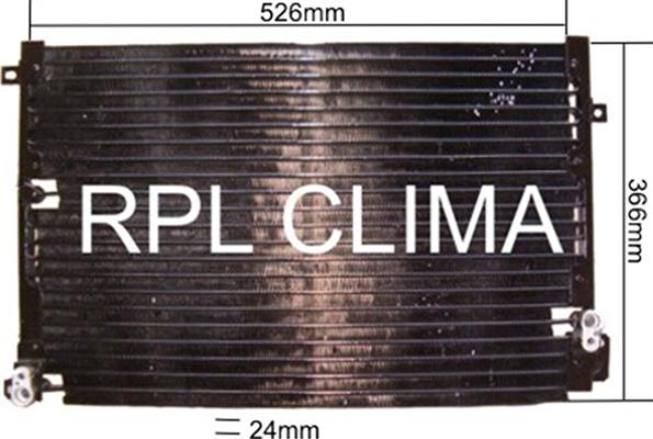 RPL QUALITY APCDAR0022 - Condensateur, climatisation droxauto.com
