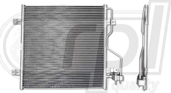 RPL QUALITY APCDCH5024 - Condensateur, climatisation droxauto.com