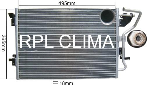 RPL QUALITY APCDFD5001 - Condensateur, climatisation droxauto.com