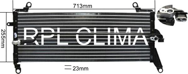 RPL QUALITY APCDFT0011 - Condensateur, climatisation droxauto.com