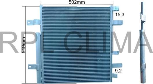 RPL QUALITY APCDMB5071 - Condensateur, climatisation droxauto.com