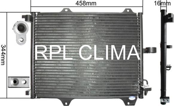 RPL QUALITY APCDSU0020 - Condensateur, climatisation droxauto.com