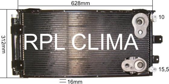 RPL QUALITY APCDTO5037 - Condensateur, climatisation droxauto.com