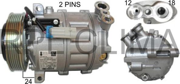 RPL QUALITY APCOAR0025 - Compresseur, climatisation droxauto.com