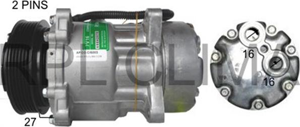 RPL QUALITY APCOCI5003 - Compresseur, climatisation droxauto.com