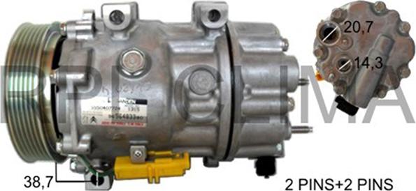 RPL QUALITY APCOCI0048 - Compresseur, climatisation droxauto.com