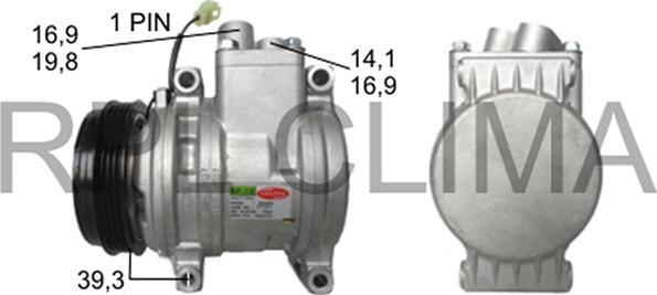RPL QUALITY APCODW5016 - Compresseur, climatisation droxauto.com