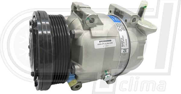 RPL QUALITY APCODW0009 - Compresseur, climatisation droxauto.com