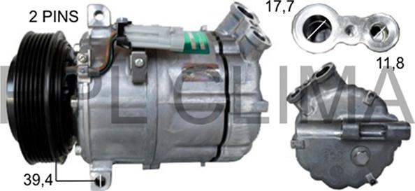 RPL QUALITY APCOOP0039 - Compresseur, climatisation droxauto.com