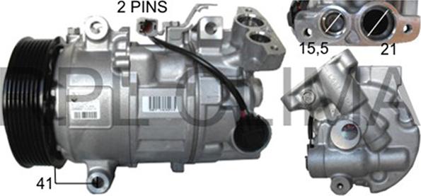 RPL QUALITY APCORE0080 - Compresseur, climatisation droxauto.com