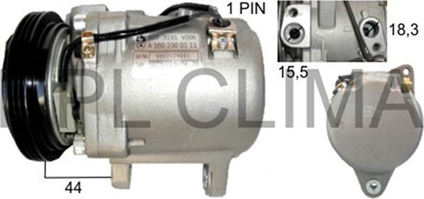 RPL QUALITY APCOSM0002 - Compresseur, climatisation droxauto.com